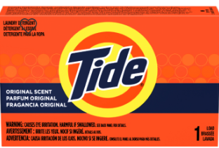 stock photo of Tide box