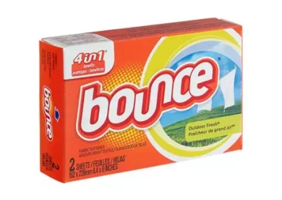 Bounce: Box of Bounce dryer sheets