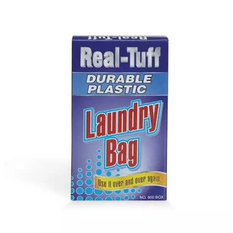Laundry bag 1 stock photo of Tide box